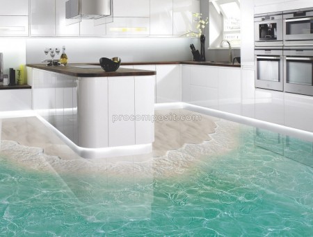 Наше новое достижение! Теперь наша компания специализируется на создании наливных полов из полимерного покрытия